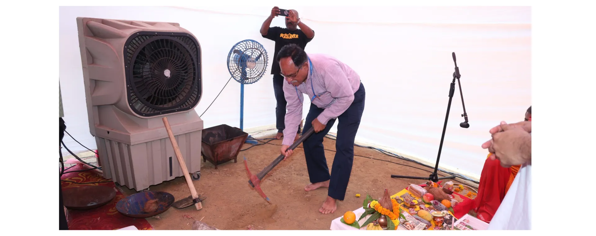 Ground-Breaking Ceremony Of The Advanced Research Labs At IIT Bombay