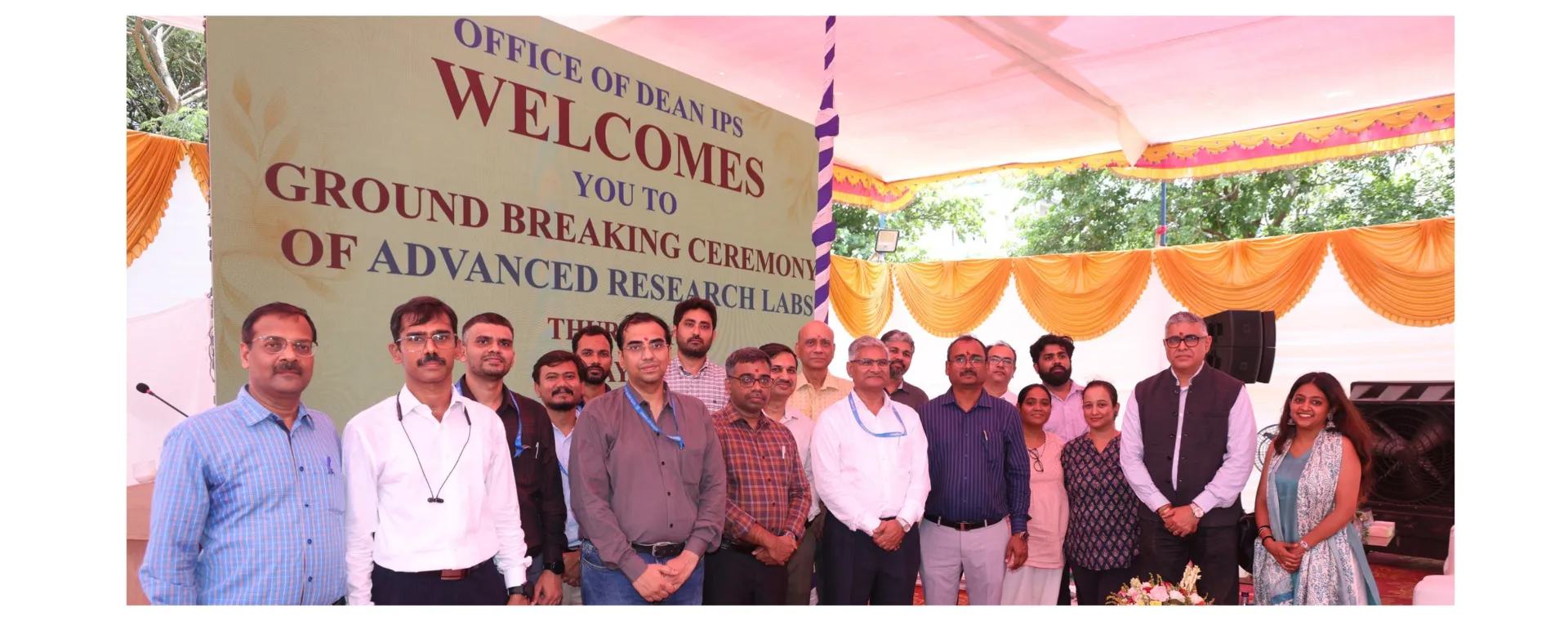 Ground-Breaking Ceremony Of The Advanced Research Labs At IIT Bombay