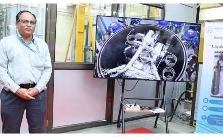 Liquid Helium Plant Inaugurated at IIT Bombay