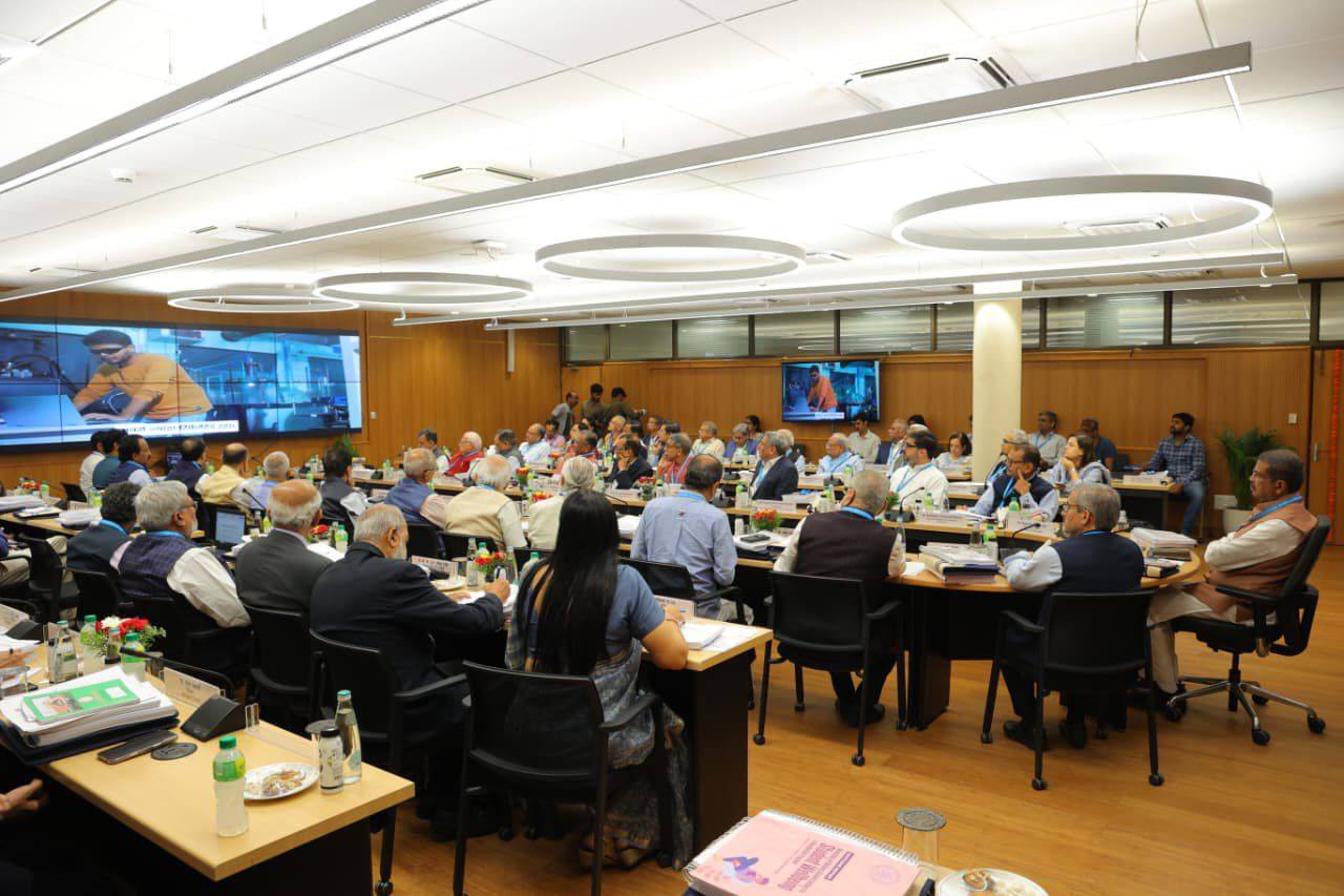 Shri Dharmendra Pradhan chairs 56th Meeting of the Council of Indian Institutes of Technology (IITs) Held at IIT Delhi IIT Council takes forward PM’s Vision of ‘Atmanirbharta se Samriddha Bharat’ Education Minister Calls on IITs to Drive Quantum Leap in Innovation and Self-Reliance IITs Emerging as Engines of Growth with over 6000 Startups, 56 Unicorns, and nearly 5000 Patents - Shri Dharmendra Pradhan