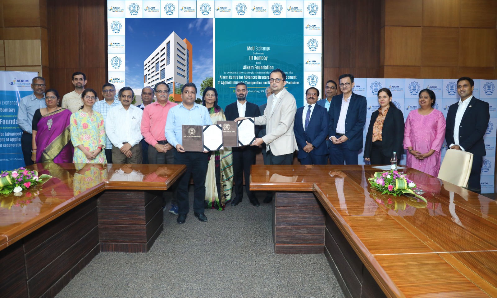 Alkem Foundation and IIT Bombay announce strategic collaboration to set up advanced research centre for immuno-therapeutics and regenerative medicines