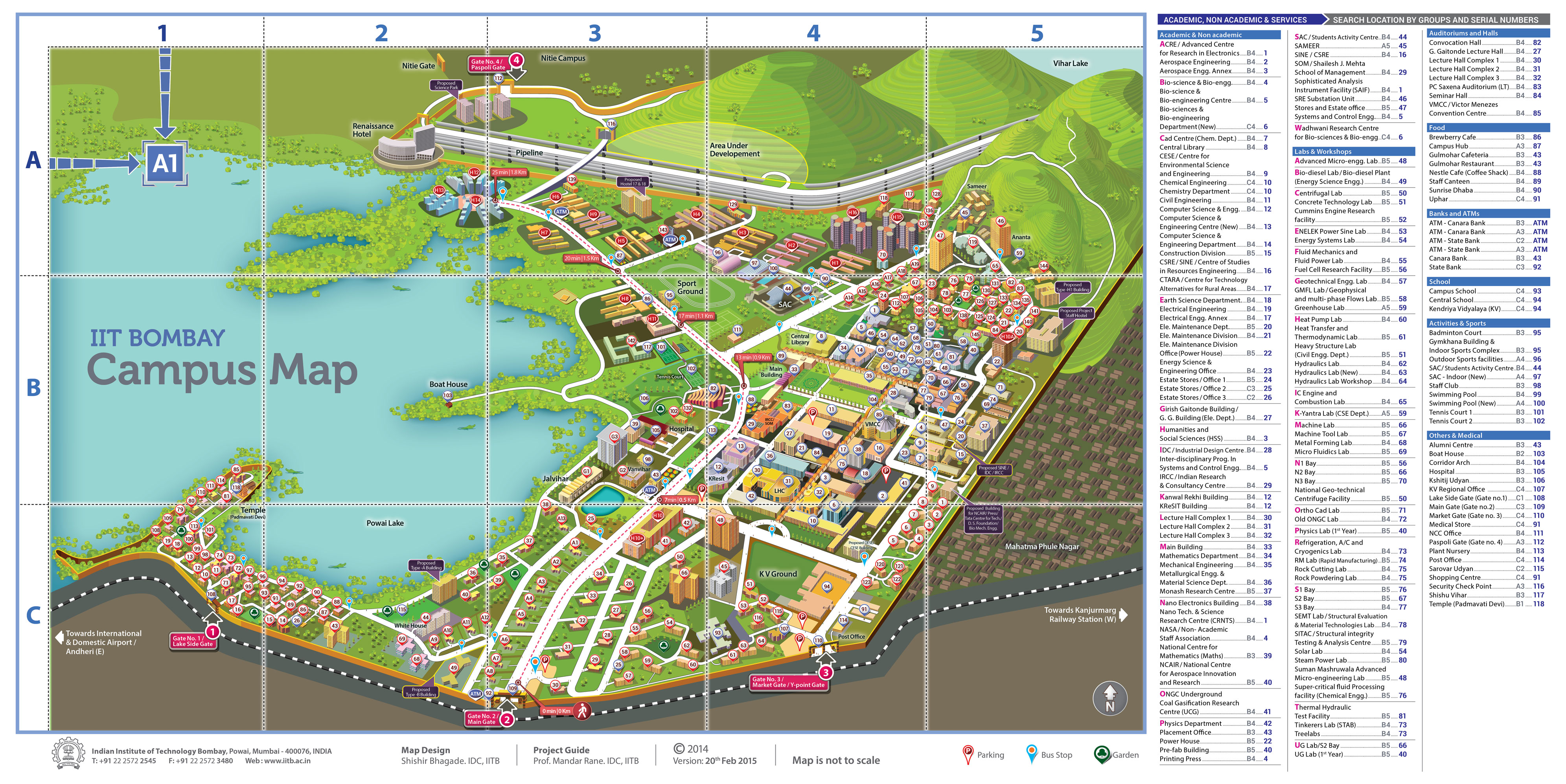 Campus Map Iit Bombay