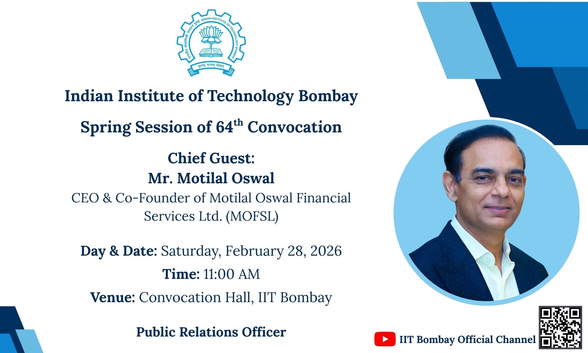 Spring Session of 64th Convocation