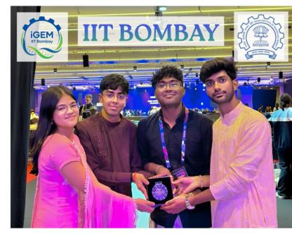 IIT Bombay's iGEM Team secures Silver Medal at Paris Competition