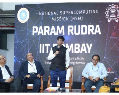PARAM Rudra Supercomputer Inaugurated at IIT Bombay