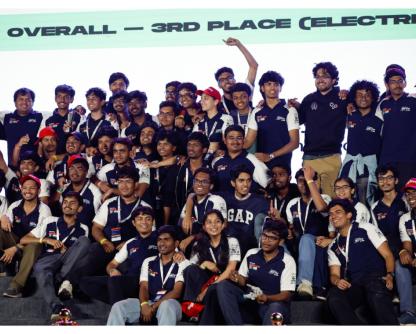 IIT Bombay Racing Showcases India’s First Driverless Formula Student Car at Formula Bharat 2026