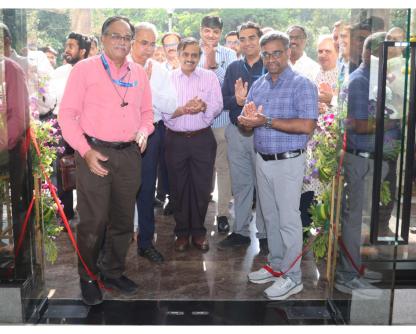 Inauguration of the new Jalvihar guesthouse at IIT Bombay