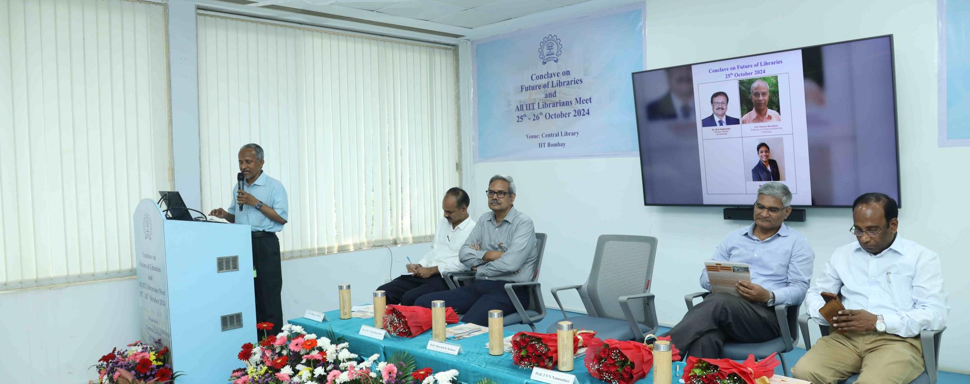IIT Bombay’s Central Library Hosts Conclave on the Future of Libraries and All IIT Librarians Meet 2024
