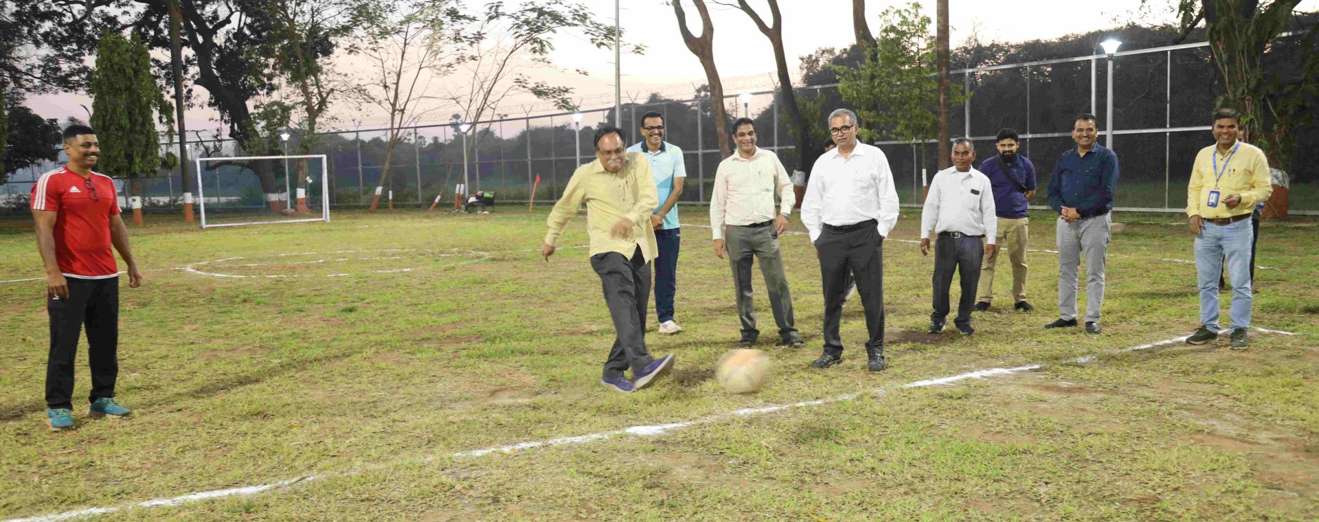 Launch of new playground at IIT Bombay