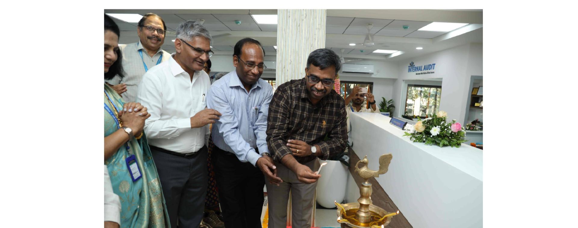 Inauguration of New Internal Audit & Grievance Redressal Section office at IIT Bombay