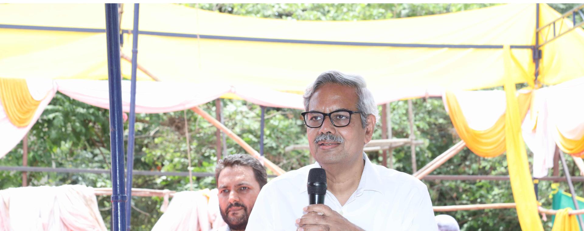 Ground-breaking ceremony of “Efficiency Apartments” at IIT Bombay