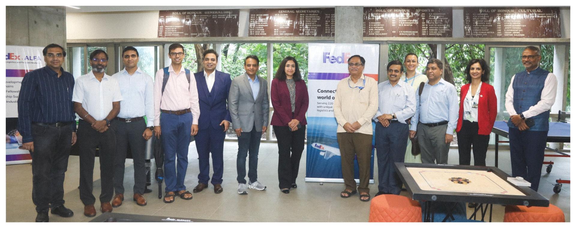 FedEX ALFA Centre and FedEx Lounge Launched At IIT Bombay