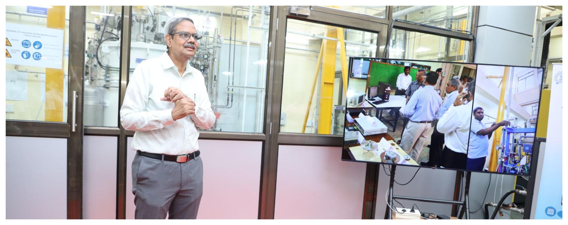 Liquid Helium Plant Inaugurated at IIT Bombay
