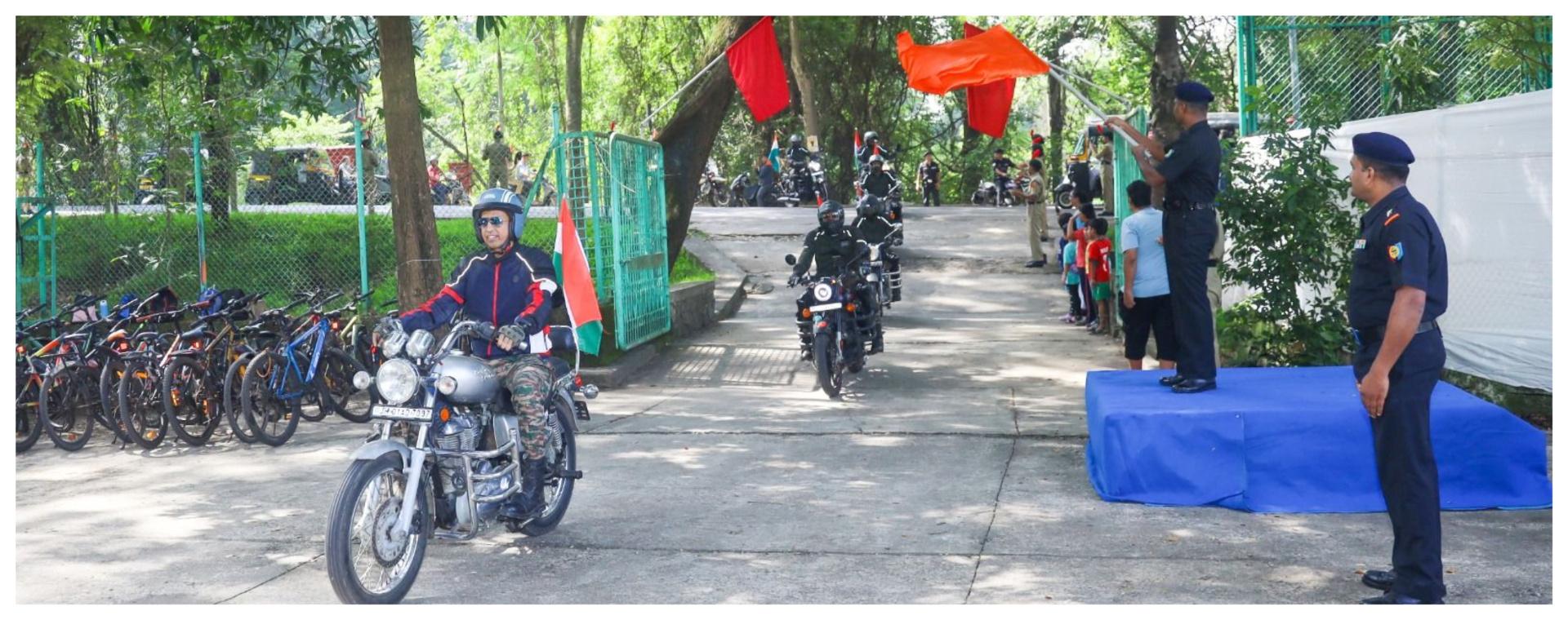 IIT Bombay Hosts Indian Army Motorcycle Expedition "Wheels of Valour"