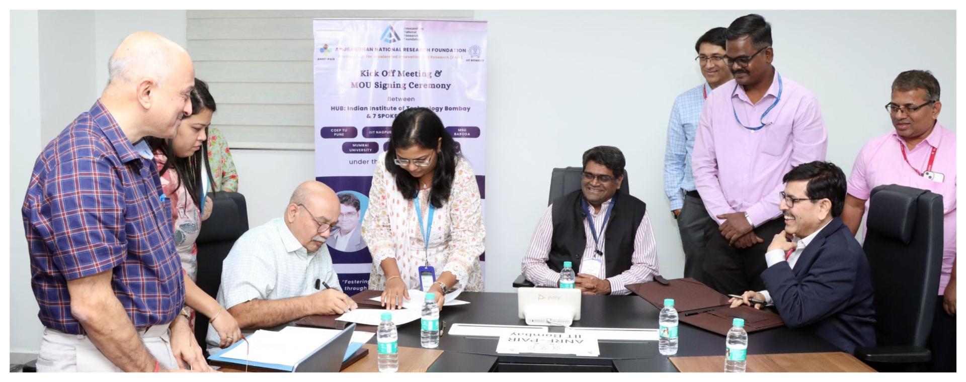 IIT Bombay Hosts ANRF–PAIR Commencement Meeting and (MoU) Signing Ceremony