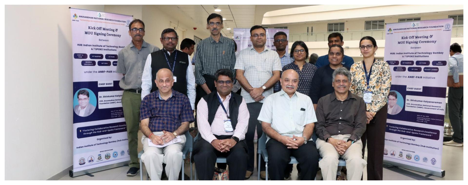 IIT Bombay Hosts ANRF–PAIR Commencement Meeting and (MoU) Signing Ceremony