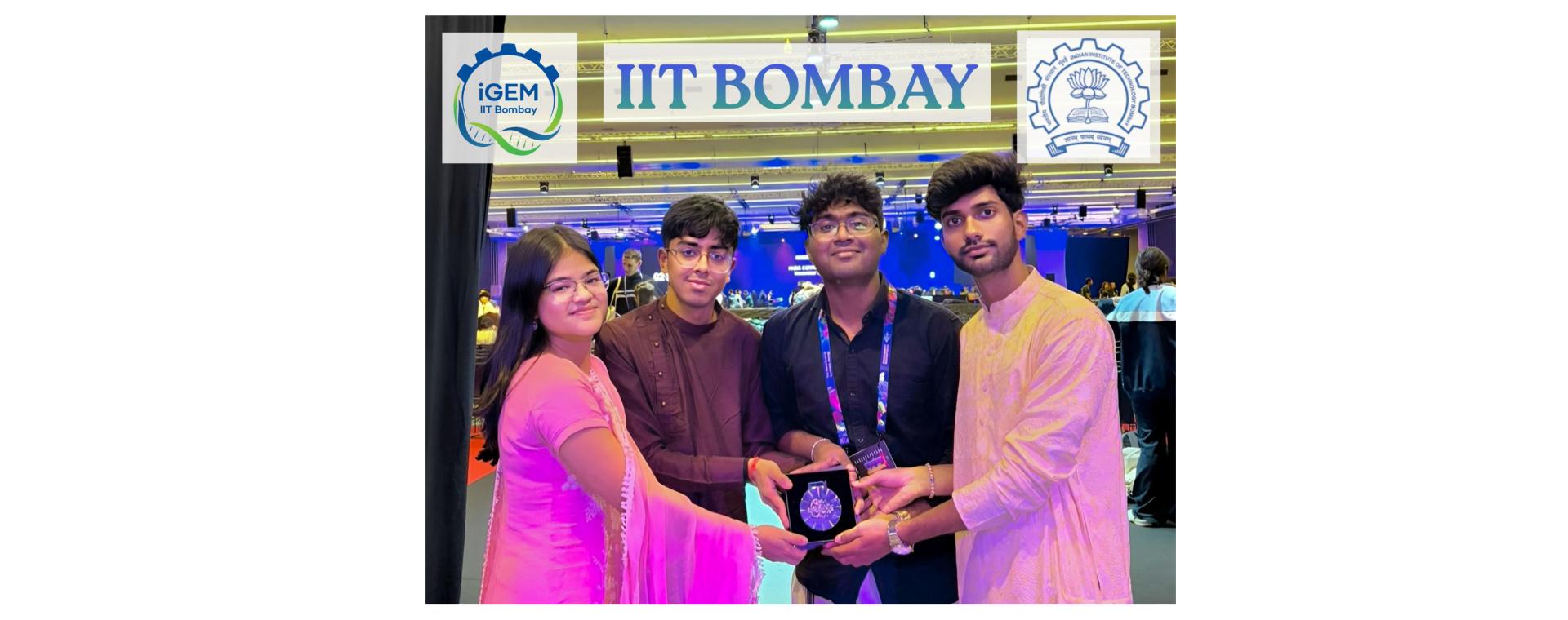 IIT Bombay's iGEM Team secures Silver Medal at Paris Competition