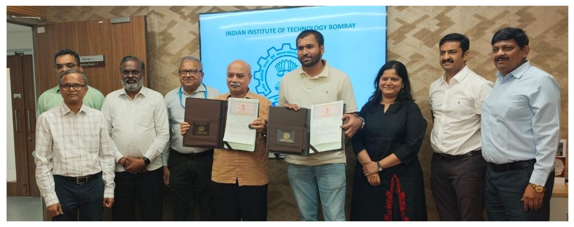 IIT Bombay and Ainwesha Engineering & Project Ltd. sign License agreement