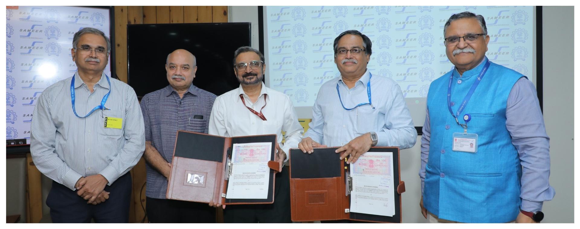 IIT Bombay Signs MoU with SAMEER Mumbai