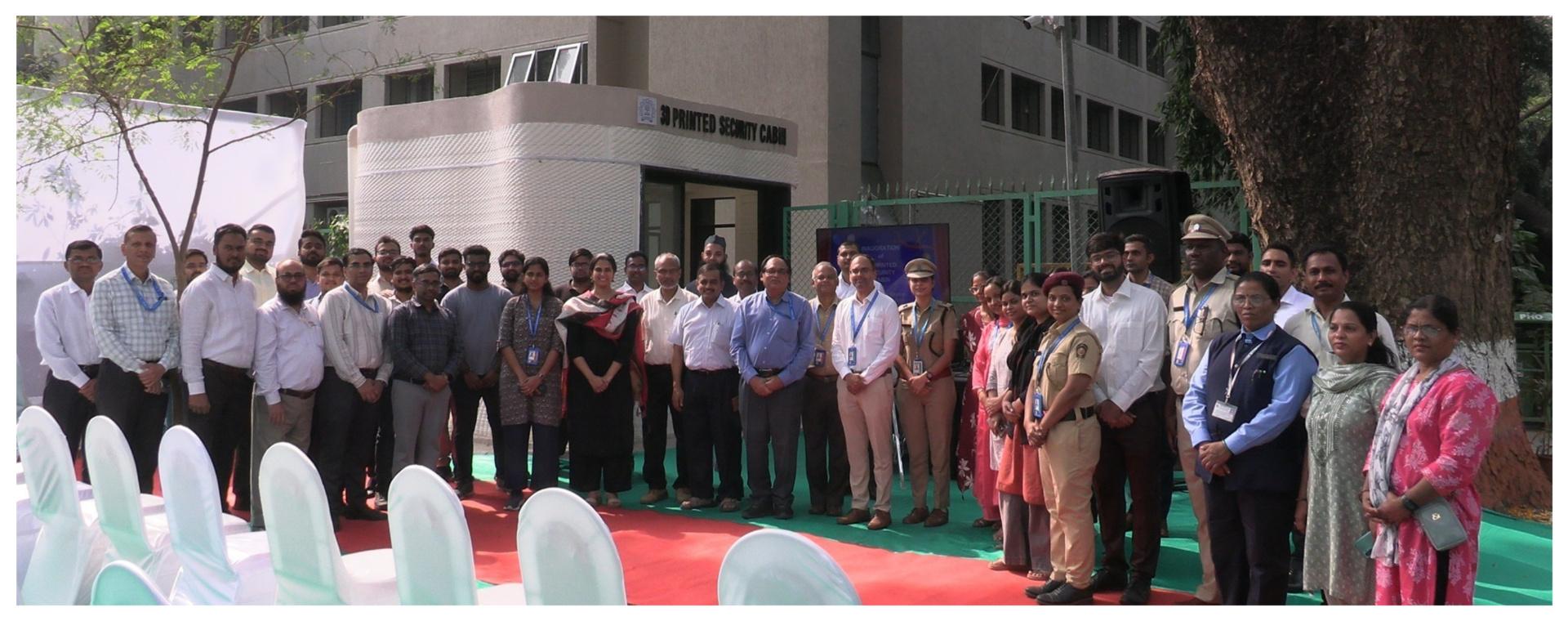 IIT Bombay Inaugurates 3D-Printed Security Cabin on Campus