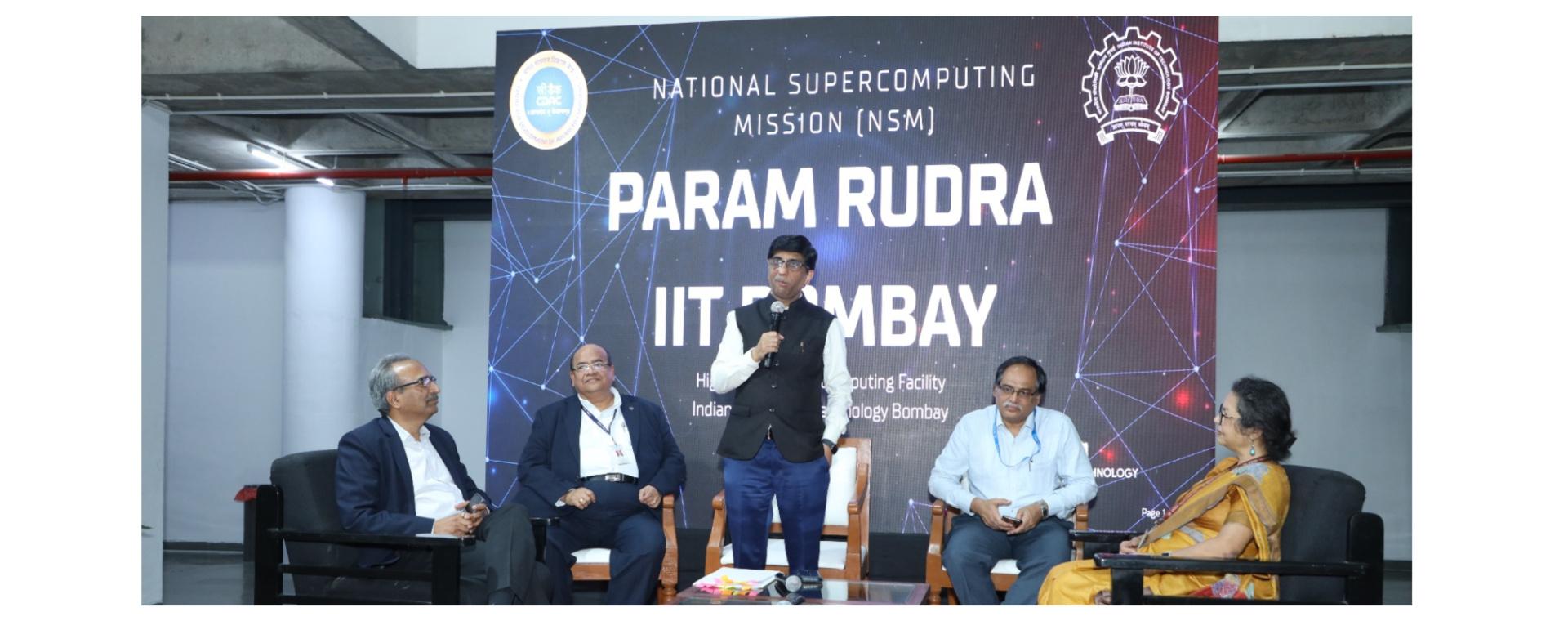 PARAM Rudra Supercomputer Inaugurated at IIT Bombay