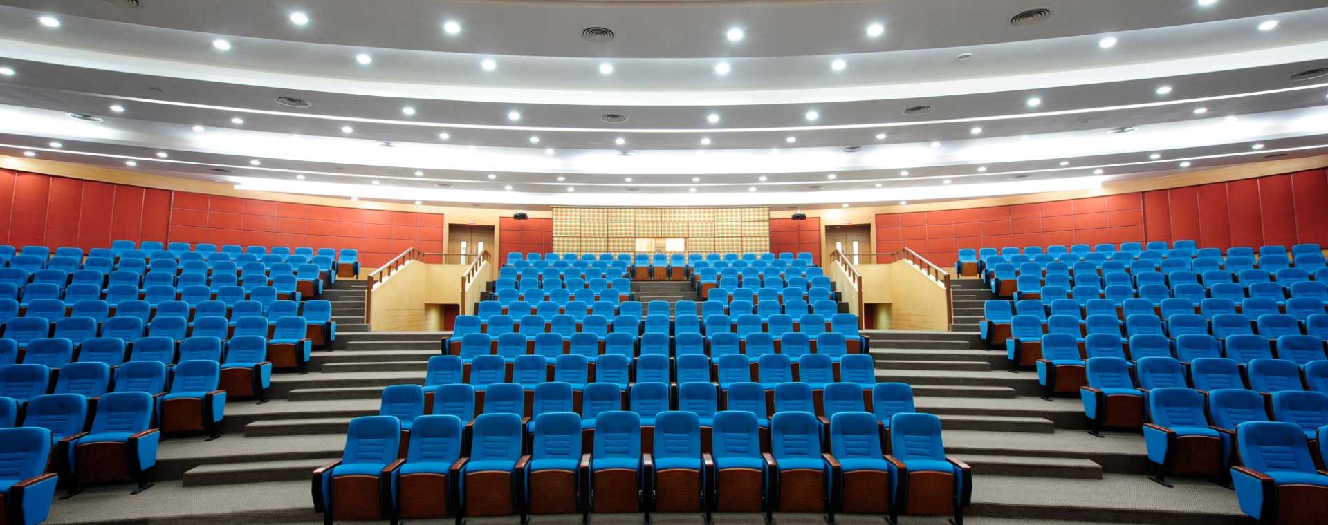 Prof. B. Nag Auditorium, view from stage