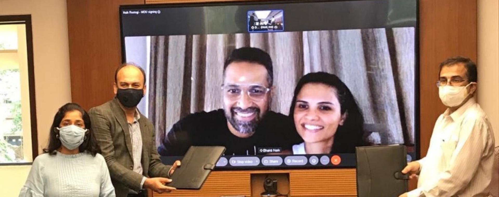 Endowment Fund from Mr. Sandeep Naik and alumnus Mr. Shantanu Rastogi.jpg