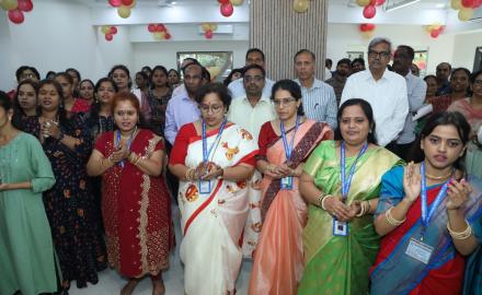 Inauguration of the newly refurbished Cash section