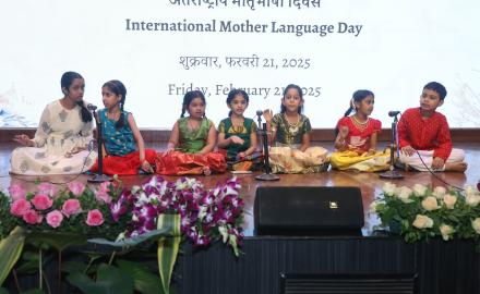 IIT Bombay observed the अंतर्राष्ट्रीय मातृभाषा दिवस (International Mother Language Day)