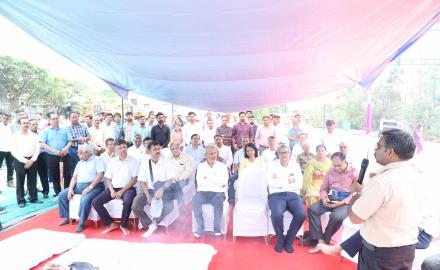 Ground-breaking ceremony of “Efficiency Apartments” at IIT Bombay