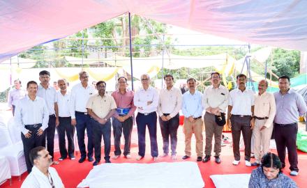 Ground-breaking ceremony of “Efficiency Apartments” at IIT Bombay