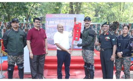IIT Bombay Hosts Indian Army Motorcycle Expedition "Wheels of Valour"