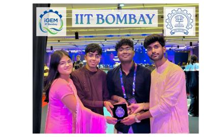 IIT Bombay's iGEM Team secures Silver Medal at Paris Competition