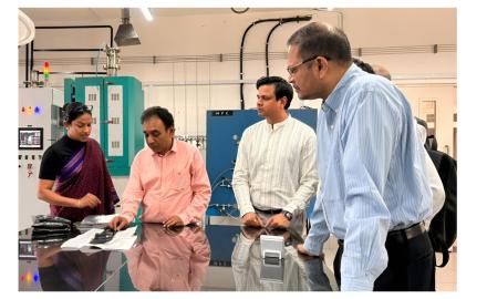 Mr. Rajesh Agarwal, Hon’ble Chief Secretary, GoM Visits IIT Bombay